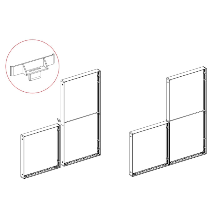 誉展示会 | SEGO Light Box 段差連結コネクター